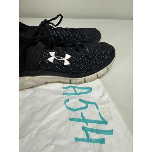 Under Armour SpeedForm Fortis Black Running Athletic Shoes Women's Size 9 - Picture 9 of 9